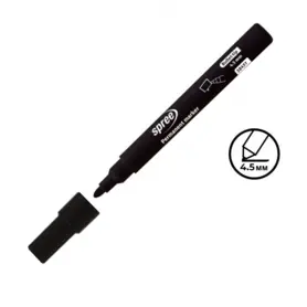 Перманентен маркер Spree черен