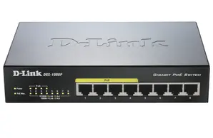 Комутатор D-Link 8-port 101001000 Desktop Switch w 4 PoE Ports