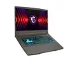 Лаптоп MSI Thin 15 B13UC, i7-13620H (10C16T, up to 4.90GHz, 24 MB), GeForce RTX 3050 4GB GDDR6, 15.6' FHD (1920x1080), 144Hz, IPS-Level, 16GB DDR4 2x8 3200MHz, 512GB PCIe Gen4x4 SSD, Intel WiFi 6E, BT 5.3, Backlit Keyboard (Blue), NO OS, 3 cell , 52.4Whr