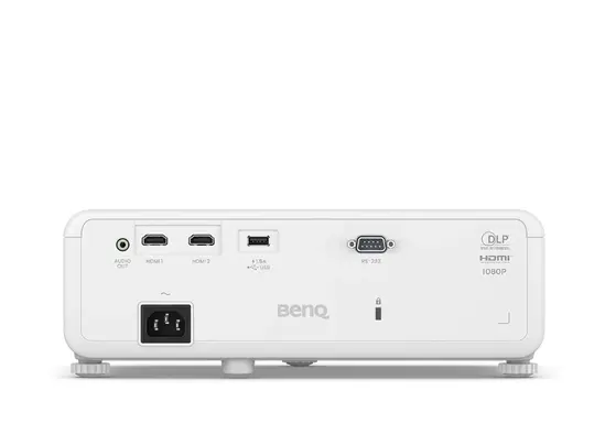 Мултимедиен проектор BenQ LH550 DLP, FHD 1080P, 2600 ANSI lumens 1.1X, HDMIx2, USB-A, SmartEco; TR: 1.49-1.64, Contrast Ratio (FOFO) 15,000:1, Display Color 30-bit (1.07 billion colors) Light Source LED, Audio out x1, 10W speaker, Light Source Life ECO 3