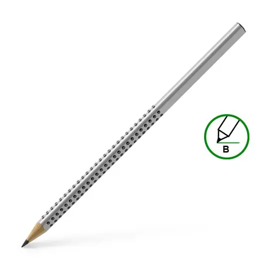 Молив графитен Faber-Castell Grip 2001 B
