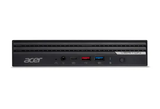 Настолен компютър Acer Veriton VN6720GT, Intel Core i5-13500T (up to 4.60GHz, 24MB), 16GB DDR5, 512GB SSD M.2, Intel UHD Graphics, GLAN&TPM, HDMI, KBD & Mouse, 65W AC adapter,1L form factor,Win 11 Pro, 3Y Warranty