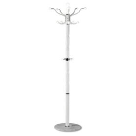 Закачалка за дрехи 8106- бяла, 9 кукички