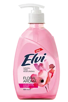 Течен сапун Elvi, помпа 400 мл.