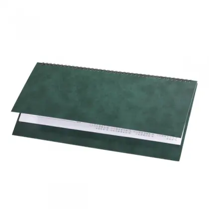 Настолен календар бележник NUVOLA-зелен