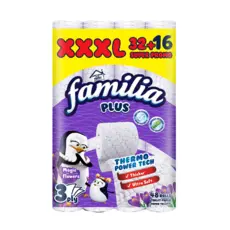 Тоалетна хартия Familia 32+16 бр