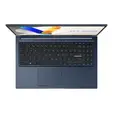 Лаптоп Asus Vivobook X1504VA-BQ2626, Intel 3-1315U ( 1.2 GHz (10MB Cache, up to 4.5 GHz, 6 cores, 8 Threads),15.6" FHD,(1920x1080) AG,16GB DDR4, SSD 512GB,Backlit Chiclet Keyboard No OS,Quiet Blue
