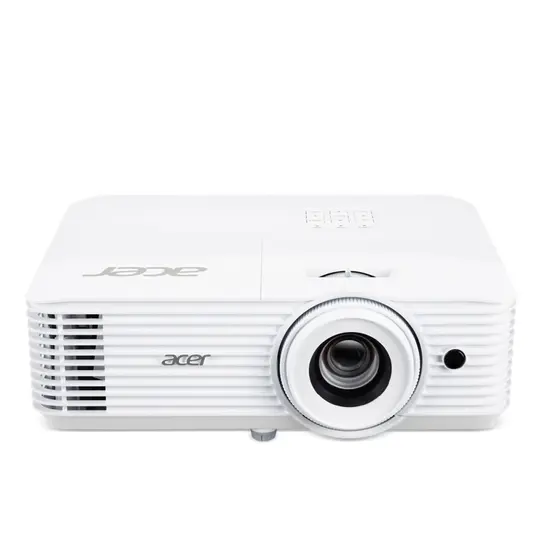 Мултимедиен проектор Acer Projector H6815ATV , DLP, 4K UHD (3840x2160), 4000 ANSI Lm, 10 000:1, HDR Comp., 247 oper., AndroidTV V10.0, 2xHDMI, VGA in, RS232, Audio inout, SPDIF, 10W, 3.1Kg, Lamp life up to 12000 hours, White+Acer T82-W01MW 82.5'