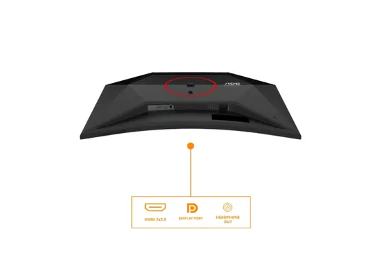 Монитор AOC C32G4Z, 31.5" Curved 1500R, VA, WLED, 1920x1080@260Hz (OC, Native 240Hz), 4ms GtG, 0.3ms MPRT, 300cd m/2, 3500:1, Adaptive Sync, FlickerFree, Anti Blue Light, 5Wx2, Tilt, Height Adjust, Swivel, 2xHDMI, DP