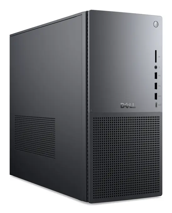 Настолен компютър Dell Tower Plus EBT2250, Intel Core Ultra 7 265 processor (20-Core, 66MB Total Cache, 1.8GHz to 5.3GHz), 16 GB DDR5, 1 x 16 GB, 5200 MTs, 1TB SSD PCIe M.2, NVIDIA GeForce RTX 4060 8GB GDDR6, Wi-Fi 7, Bulgarian Keyboard&Mouse, 750W, Win 