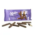 Бисквити Milka лила стик 112 гр