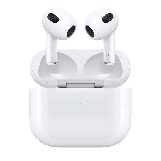 Слушалки Apple AirPods3 with Lightning Charging Case