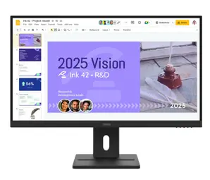 Монитор Lenovo ThinkVision E27Q-40 27" IPS, WLED, 2560x1440, 16:9, 100Hz, 4ms, 350 cd/m2, 1500:1, Speakers 2Wx2, HDMI, DP, Tilt, Swivel, Pivot, Height Adjust Stand