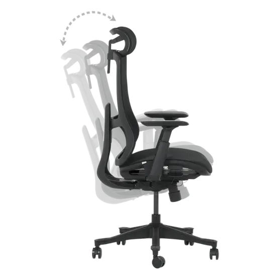 Работен стол АХИНОРА- Механизъм за регулиране на наклона на седалката и облегалката 