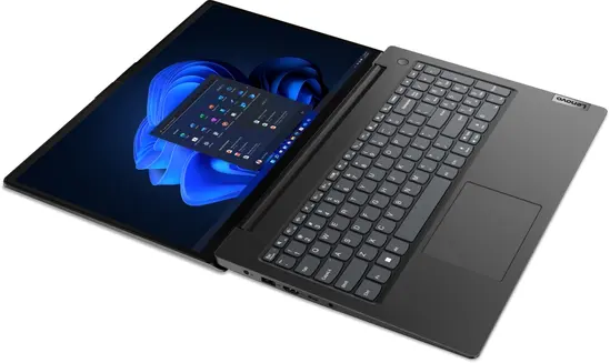 Лаптоп Lenovo V15 G4 AMD Ryzen 3 7320U (up to 4.1GHz, 4MB), 16GB LPDDR5 5500MHz, 512GB SSD, 15.6' FHD (1920x1080) TN AG, AMD Radeon 610M Graphics, WLAN, BT, HD 720p Cam, DOS, 3Y CCI