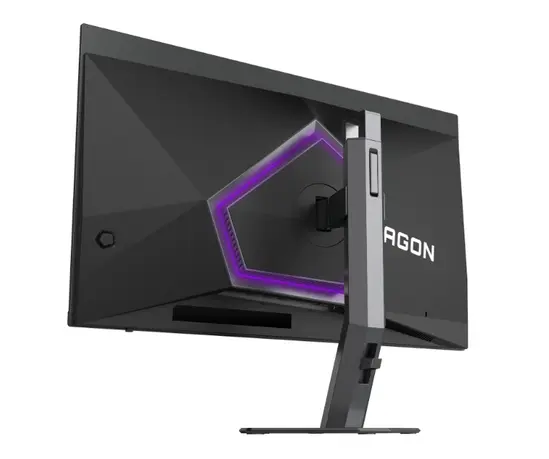 Монитор AOC AG276QKD2, 26.5" QD-OLED, 2560x1440@500Hz, 0.03ms GtG, 1000cd m/2, 1.5M:1, 80M:1 DCR, Adaptive Sync, Low Blue Light, FlickerFree, 5Wx2, Tilt, Height Adjust, Pivot, Swivel, 2xHDMI, DP, USB hub