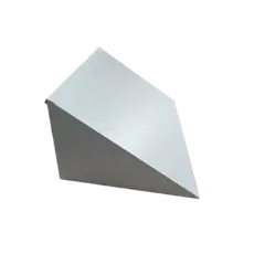 Наклонен покрив с гръб серия BTL - сниман отстрани