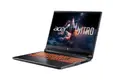 Лаптоп Acer Nitro V16, Intel  Core 9 270H(14C/20T, up to 5.80 GHz, 24MB),16" WQXGA (2560X1600) IPS 180Hz, 16GB DDR5, (1 slot free), 1000GB PCIe NVMe SSD, RTX 5070 8GB GDDR7 , WiFi 6, BT.5.2, HD Cam, Micro SD card, KB Backlit, Linux , Shale Black