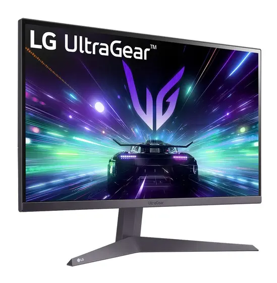 Монитор LG 24GS50F-B, UltraGear 24' VA, AG, 1ms MBR, 180Hz, 5ms GtG, 3000:1, 250cdm2, Full HD 1920x1080, HDR10, AMD FreeSync, HDMI, DisplayPort, Headphone Out, Black Stabilizer, Tilt, Black