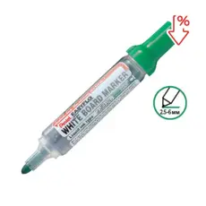 Маркер за бяла дъска Pentel Easyflo презареждащ зелен