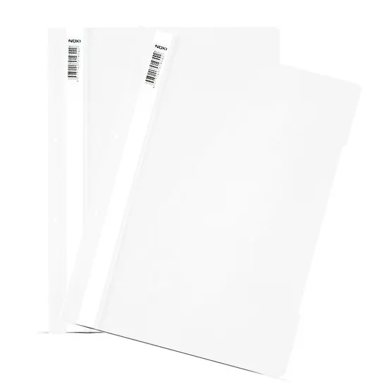 Папка PVC с перфорация бяла два броя