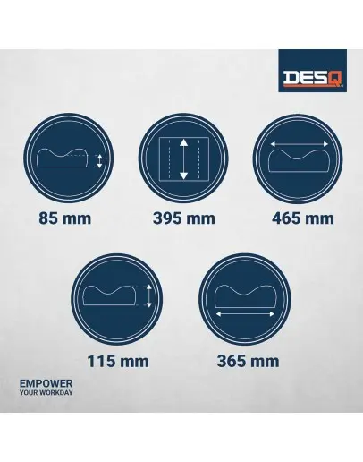 Възглавница DESQ за седалка ергономична 35х9 см