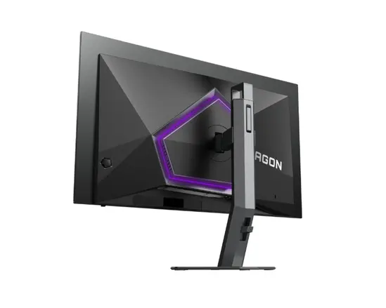 Монитор AOC AG276UZD, 26.5" QD-OLED, 3840x2160@240Hz, 0.03ms GtG, 1000cd m/2, 1.500.000:1, 80M:1 DCR, Adaptive Sync, FlickerFree, LowBlue Mode, 5Wx2, Tilt, Height Adjust, Pivot, Swivel, 2xHDMI, DP, USB hub, KVM