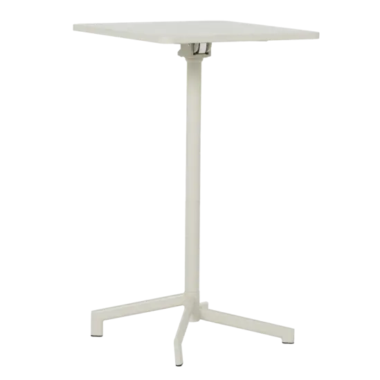 Сгъваема градинска маса АБИ- светлосив цвят