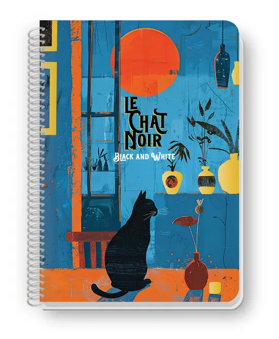 Тетрадка със спирала А4 Golden Vintage 105 л 