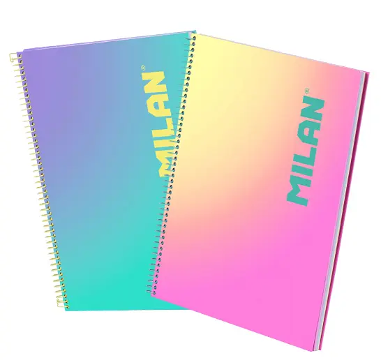 Тетрадка спирала А4 Sunset Milan 80 л 3 броя