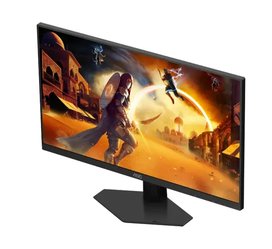 Монитор AOC 25G4SRE, 24.5" Fast IPS WLED, 1920x1080@300Hz (OC 310Hz), 1ms GtG, 0.3ms MPRT, 400cd m/2, 1000:1, 80M:1 DCR, Adaptive Sync, FlickerFree, Tilt, 2xHDMI, DP