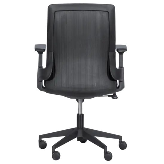 Работен стол АНЖЕЛ-снимка отзад, полипропиленова рамка