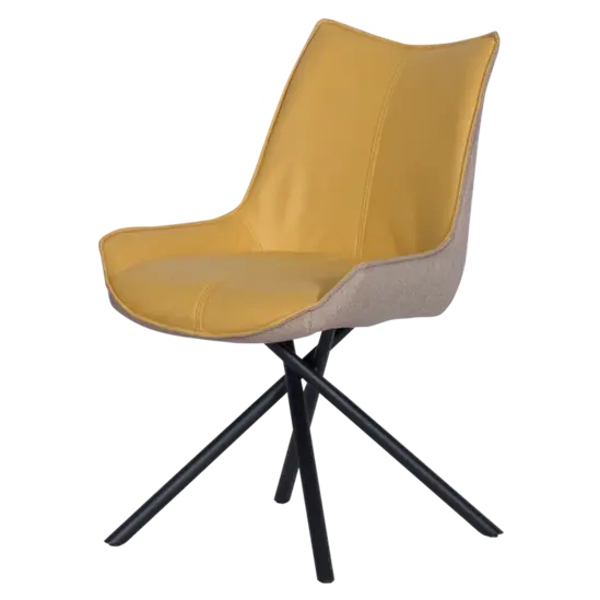 Трапезен стол ЖАСМИНА- кафяв