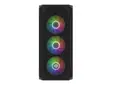 Кутия за компютър Fury PC Case Shobo SH4F RGB Midi Tower, Window, Black