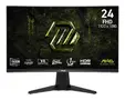 Монитор MSI MAG 245C X24 Gaming Monitor, 23.6", 1ms, 240Hz Curve 1500R VA, 1920x1080, AMD FreeSyncPremium, AI Vision, Console Mode, HDR Ready, 300nits AG, 1.07B, 3000:1, 100M:1, DP(1.2a), 2xHDMI(2.0b), Headphone out, Tilt, VESA 100, Black, 3.2kg