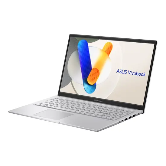 Лаптоп Asus Vivobook X1504VA-BQ3933,Intel 7 150U 1.8 GHz (12MB Cache, up to 5.4 GHz, 10 cores, 12 Threads),15.6"FHD (1920x1080) ,16GB DDR4 (8 on bd) 1TB SSDG4,Intel Iris X Graphics, No OS, Cool Silver