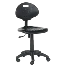 Работен стол СОНАТА- снимка отпред, черен цвят, специализиран