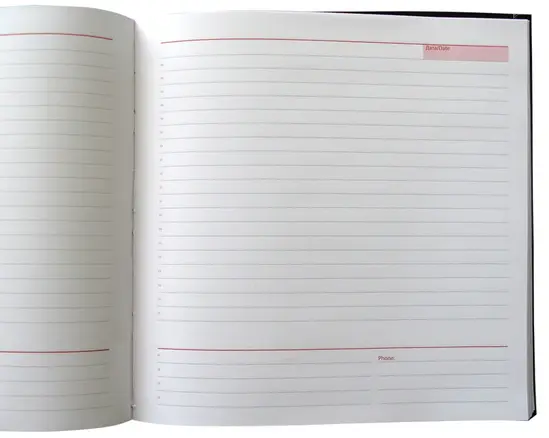 Календар бележник К2-отворен, неутрални страници