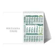 Работен календар пирамидка КП 2 - зелен