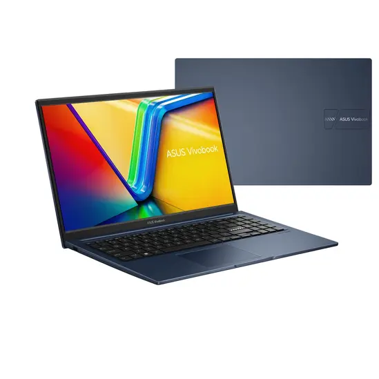 Лаптоп Asus Vivobook X1504VA-BQ5718NA,Intel Core 3 100U 1.2 GHz (10MB Cache, up to 4.7 GHz, 6 cores, 8 Threads), 15.6" FHD,(1920x1080),8GB DDR5 , SSD 256GB, Chiclet Keyboard with Num-key,No OS, Quiet Blue,US, no adapter