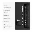 Телевизор Hisense 75" E7S, 4K Ultra HD 3840x2160, QLED, Quantum Dot, HDR 10+, HLG, Dolby Vision, DTS Virtual X, Smart TV, Light Sensor, WiFi Direct, BT, Anyview Cast, 3xHDMI, 2xUSB, LAN, CI+, DVB-T2/C/S2, Black