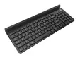 Комплект Natec Keyboard Felimare US Layout Wireless Bluetooth + 2.4 GHz Slim PnoneTablet Holder, Black