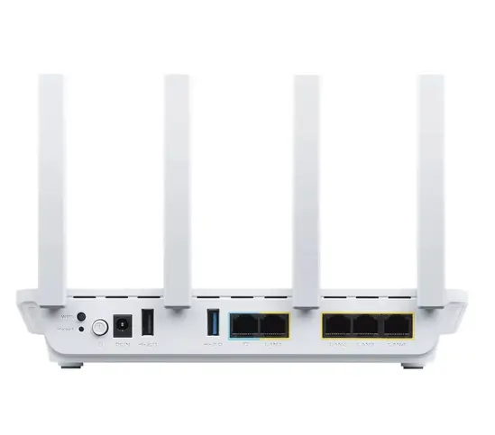 Рутер Asus Business Router & Access Point ExpertWiFi EBR63, AX3000, Dual-Band, Quad-Core 1.7GHz CPU, 256MB512MB FlashRAM, Gigabit, OFDMA, Beamforming, Switch & Security Gateway, 5 SSIDs, VLAN, SDN, customize guest portal, site-to-sit VPN, wall mounting,