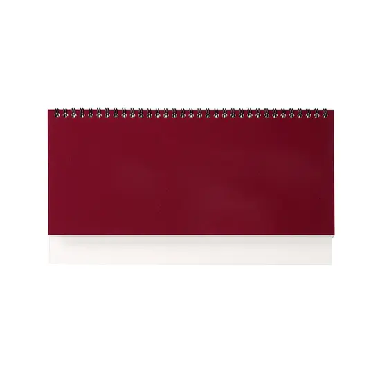 Календар настолен РИЛА- цвят бордо