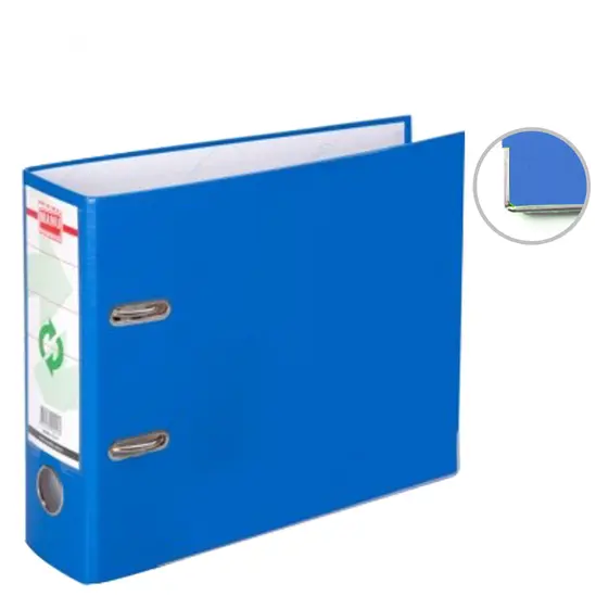 Банков класьор 8 см Esselte Manu син