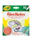 Маркери Crayola текстилни 10 цвята
