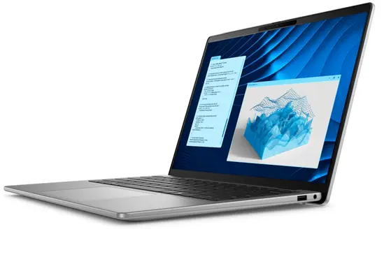 Лаптоп Dell Latitude 5455, Snapdragon X Plus X1P-42-100 (8cores up to 3.2GHz, NPU up to 45TOPS), 14.0' FHD+ (1920x1200) 300 nits, 16 GB, LPDDR5x, 8448 MTs, 512 GB SSD PCIe M.2, Intel Integrated, FHD IR Cam and Mic, Wi-Fi 7, Backlit Kb, Win 11 pro, 3Y PS