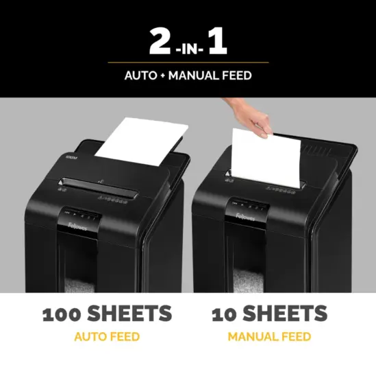 Шредер Fellowes Automax Micro Cut 100M