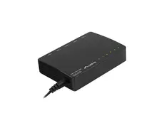 Комутатор Lanberg switch dsp3-1005-60w 5x 1GB poe+ (4 port poe 30wport max 60w) unmanaged desktop