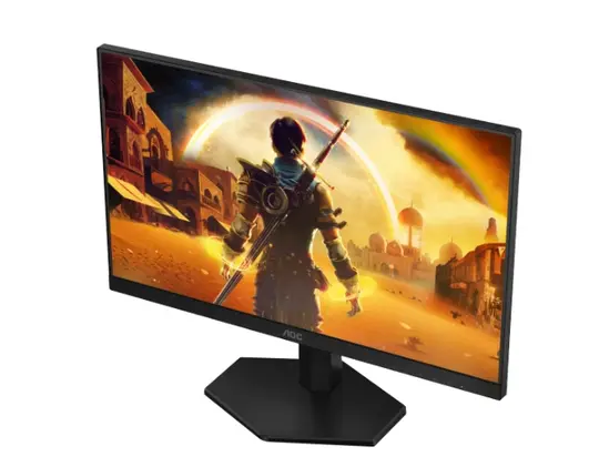 Монитор AOC 24G42E, 23.8' Fast IPS WLED, 1920x1080@180Hz, 1ms GtG, 0.5ms MPRT, 300cd m2, 1000:1, 80M:1 DCR, Adaptive Sync, FlickerFree, Low Blue Light, Tilt, HDMI, DP